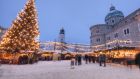 The famous ‘Weihnachtsmarkt’ (Christmas Market) in Salzburg. Photograph: Getty Images