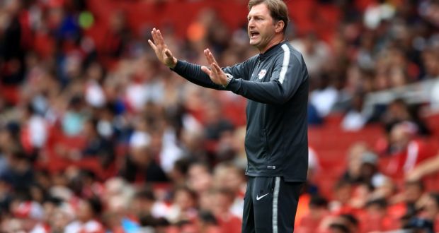  Ralph Hasenhuttl is the new Southampton manager. Photograph: PA