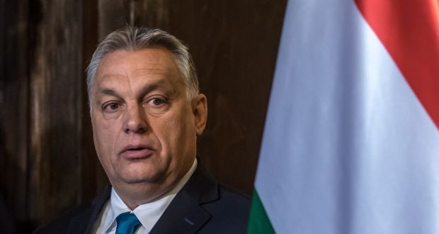 Hungarian prime minister Viktor Orban: government’s voice is dominant in print and broadcast media, as it promotes anti-immigration and Eurosceptic messages and marginalises criticism of corruption. Photograph: Martin Divisek