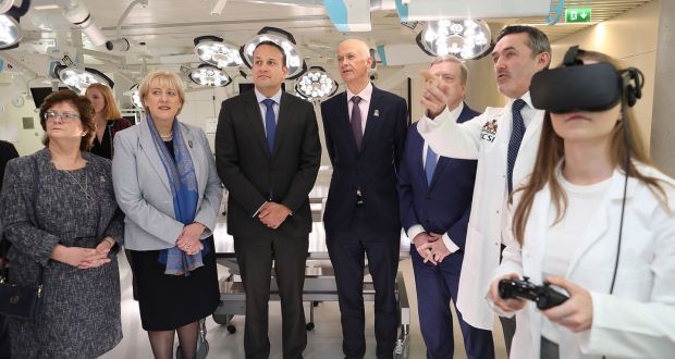 Taoiseach Leo Varadkar and Minister for Innovation Heather Humphreys unveiled the 27 projects to share funding. Photograph: Ulien Behal Photography 