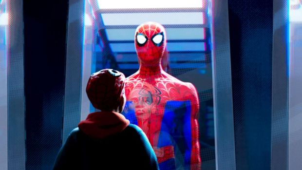 Shameik Moore voices Miles Morales in Spider-Man: Into the Spider-verse