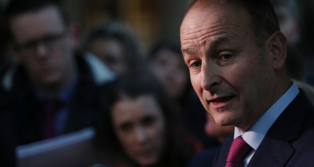 Fianna Fáil leader Micheál Martin: “People will not be happy with this decision within the party. I think the general public will be.” Photograph: Brian Lawless/PA Wire