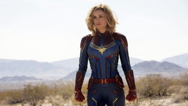 Captain Marvel stars Brie Larson as the eponymous hero