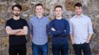 The Inscribe team: Oisin Moran, Ronan Burke, Conor Burke and James Eggers