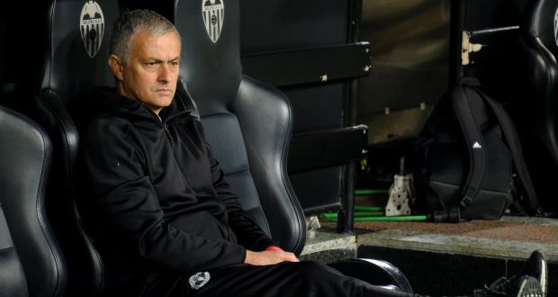  Manchester United’s  José Mourinho: he is  favourite to be the next Premier League manager sacked.  Photograph:  Reuters/Heino Kalis