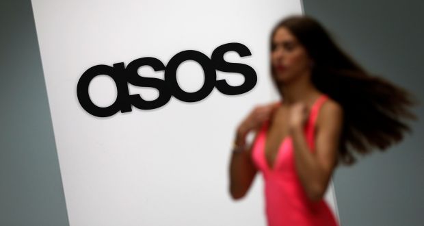 Asos said November sales were ‘significantly behind expectations’. Photograph: Suzanne Plunkett/Reuters