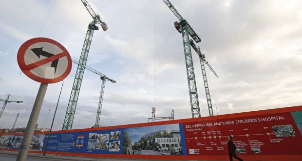 The  site  of the  National Children’s Hospital viewed from the South Circular Road, Dublin. Photograph: Nick Bradshaw 