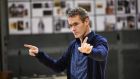 Rufus Norris at a rehearsal of Macbeth in the Royal National Theatre London