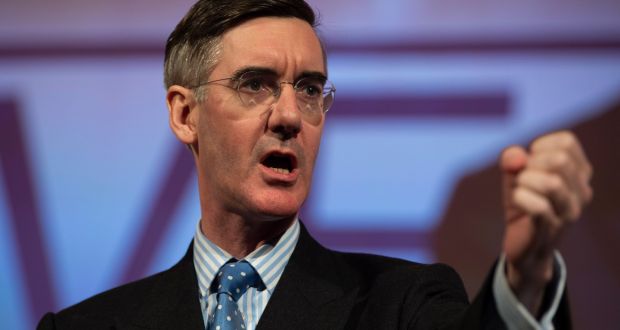 Jacob Rees-Mogg: “She won the vote, and therefore I have to accept the result of a democratic vote – similar to what I’ve been saying about the referendum.”   Photograph: EPA/Will Oliver
