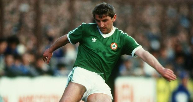 John Anderson in action for Ireland in 1987. Photograph: Billy Stickland/Inpho