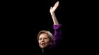 US senator Elizabeth Warren is a fierce critic of President Donald Trump and on Monday took a big step towards a run for the presidency. Photograph: Reuters