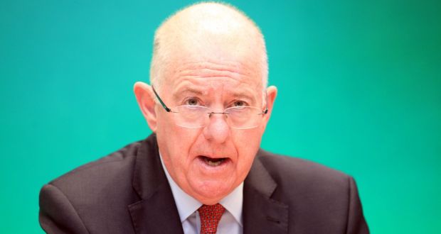 Minister for Justice  Charlie Flanagan: “The reality is that money laundering is a crime that helps serious criminals and terrorists to function, destroying lives in the process.” Photograph: Garrett White/Collins Photo Agency