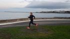 Rachel Flaherty on a run