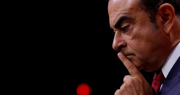 Carlos Ghosn, former chairman  of the Renault-Nissan Alliance in  2017. File photograph: Reuters/Philippe Wojazer
