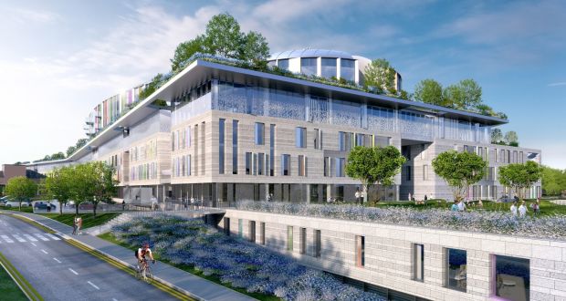 Artist’s impressions  of proposed new National Children’s Hospital at St James Hospital campus.