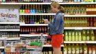 Prices in the food and grocery sector are at the same level now as they were in 2000, according to Retail Ireland. Photograph: Neil Hall/Reuters