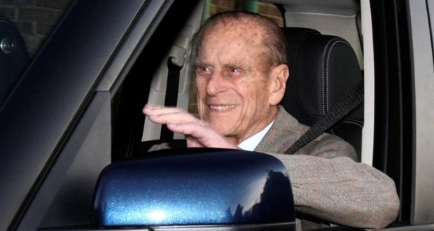 Prince Philip: in a collision near the British royal family’s Sandringham estate. Photograph: Neil Hall/Reuters