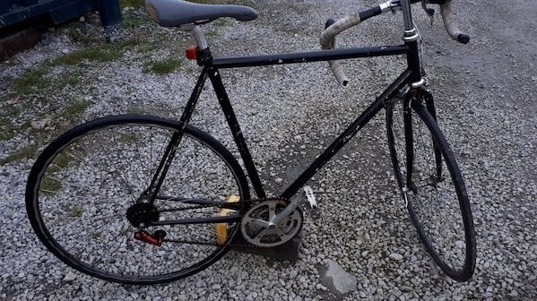 Dylan Keogh’s bike. Photograph: Garda Press Office