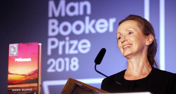 Man Booker Prize: the Belfast writer Anna Burns won the 2018 award. Photograph: Frank Augstein/Pool/Getty