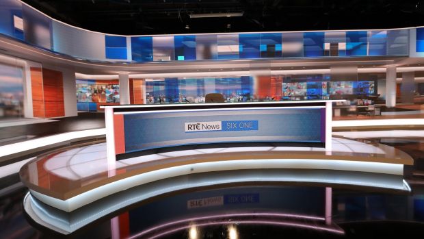 The New Look Rte News New Music Graphics And Videowall