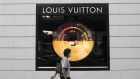 A Louis Vuitton store in Bangkok.