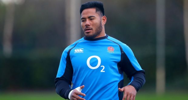 Manu Tuilagi will start a Test match for the first time since June 2014 against Ireland. Photograph:  Oisín Keniry/Inpho