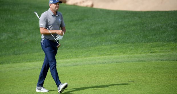 Sergio Garcia has been disqualified from the inaugural Saudi Internationa’ for damaging greens. 