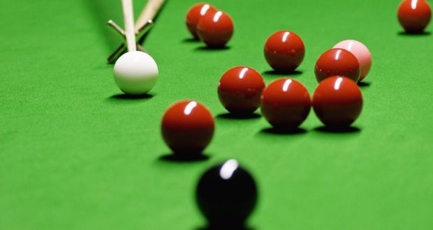 On the ball: the key to winning at snooker is not just by potting a single ball but thinking in advance about where the cue ball is going to end up after the pot