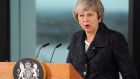 Theresa May  indicated she wasn’t so much rejecting the backstop, or performing a U-turn, but rather she needed a modified backstop. Photograph: Aidan Crawley/EPA 