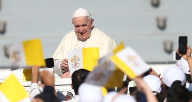 Pope Francis:  Roman Catholic Church has faced a persistent problem of sexual abuse of nuns by priests and even bishops. Photograph: Ali Haidar/EPA