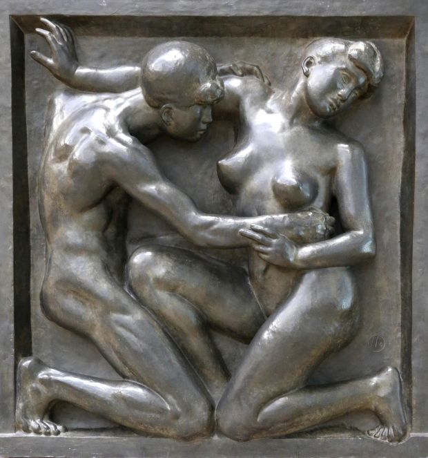 Lovers: Desire, by Aristide Maillol. Photograph: Godong/UIG via Getty
