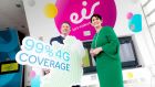 Eir’s  director of mobile networks, Fergal McCann,  and CEO, Carolan Lennon. Photograph: Chris Bellew/Fennell Photography
