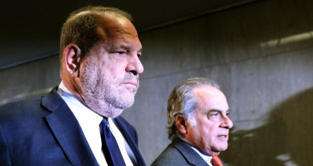 Harvey Weinstein with his former lawyer Benjamin Brafman in December 2018. Photograph: Spencer Platt/Getty