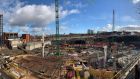 Construction site of the national children’s hospital: its costs are soaring but the Government appears to learn  from  such mistakes. Photograph: Tom Honan 