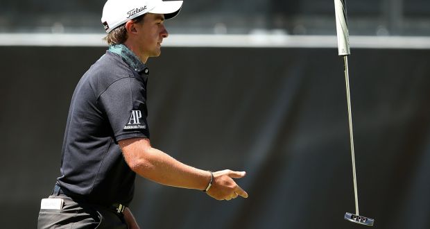 Paul Dunne may not have putted the way he wanted in his semi-final loss to Ryan Fox at the ISPS Handa World Super 6s in Perth but at least he still had it. Photo: Paul Kane/Getty Images