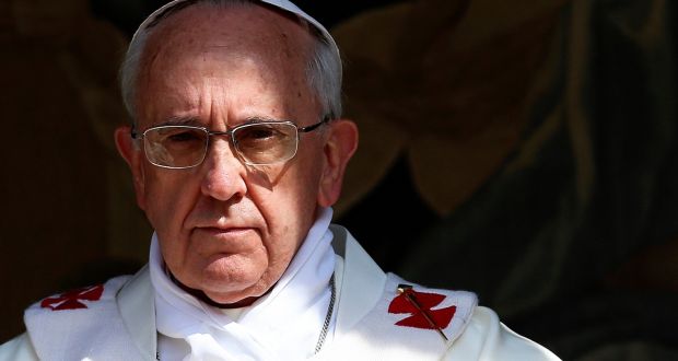 Now is the time for Pope Francis  to spell out in detail, to the leaders before him and to the laity, exactly what process is being used when a bishop or other leader is accused of negligence or cover up. Photograph: Alessandro Bianchi/Reuters
