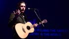  Hozier: I share the worries and anxieties of what we may be facing. Photograph:  Dara Mac Dónaill/The Irish Times