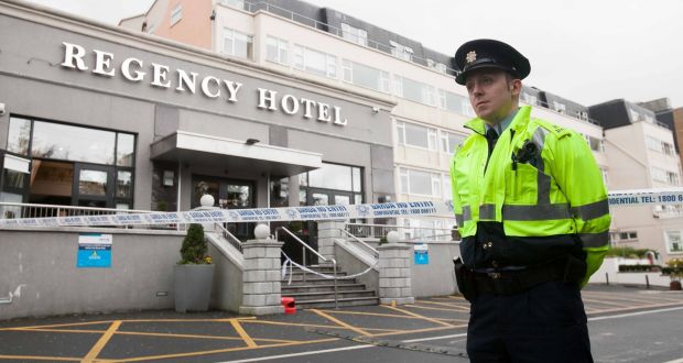 Patrick Hutch is to walk free from the Special Criminal Court after charges against him for the murder of David Byrne at the Regency Hotel in Dublin were dropped by the State. Photograph: Gareth Chaney/Collins.