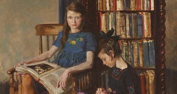 Lot 13: ‘Double Portait of Two Girls’ by Margaret Clarke (€20,000-€30,000) is among the artwork that was seen as too unorthodox in earlier decades, but now takes centre stage at Whyte’s auction
