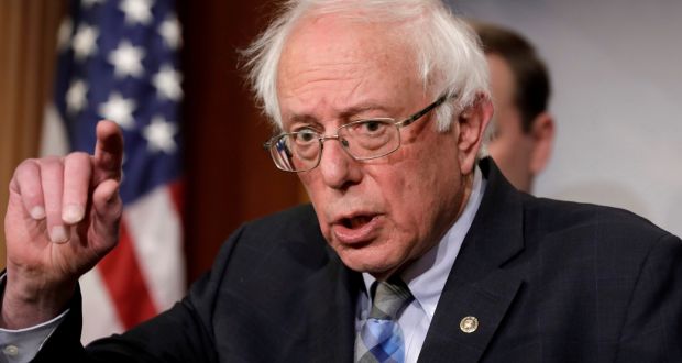 Who knows, Sanders could even be as influential and economically radical as the most radical of them all, Ronald Reagan. Photograph: Yuri Gripas/ Reuters 