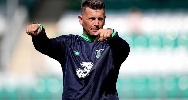 Ireland women’s manager Colin Bell. Photograph:  Ryan Byrne/Inpho