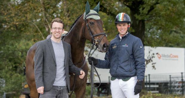 EquiRatings managing director Diarmuid Byrne and product director Sam Watson. Photograph: Pam Cunningham