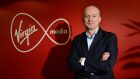 Tony Hanway, chief executive of Virgin Media Ireland. Virgin Media Television rebranded its channels in autumn 2018. Photograph: Dara Mac Dónaill 