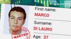 Mafia boss Marco Di Lauro, pictured in a 2017 Europol brochure, was arrested in Naples, Italy. Photograph: Europol