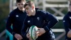 Garry Ringrose could return to the Ireland midfield for Sunday’s Six Nations clash against France at the Aviva stadium. Photograph: Dan Sheridan/Inpho
