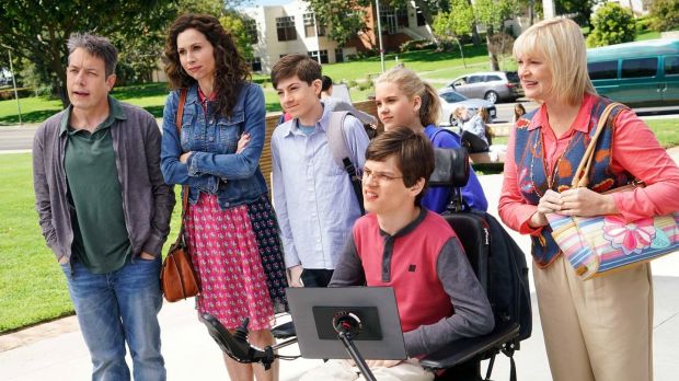 Minnie Driver (2nd from left) in Speechless
