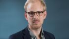 Rutger Bregman argues for a 15-hour working week, a world without borders and a basic salary for every citizen. Photograph: Roberto Ricciuti/Getty Images