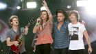 Niall Horan, Harry Styles, Liam Payne and Louis Tomlinson of One Direction.  File photograph: Yui Mok/PA Wire