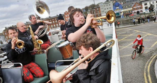 Guinness Cork Jazz Festival:  the New York Brass Band in the city for the 2018 festival. Photograph: Provision