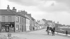 Old photo of Shore Street, Bangor.